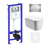 Картинка Унитаз Lavinia Boho Relfix Bell Pro Rimless 6 в 1 77040038