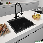 Eco AR 500*500 Black PVD Nano Decor