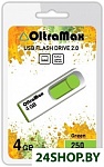 Картинка Флеш-память USB OltraMax 250 4GB (зеленый) (OM-4GB-250-Green)