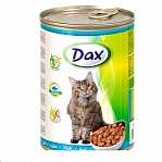 Картинка Консервированный корм для кошек Dax Рыба (415 г)