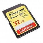 Картинка SD карта Sandisk Extreme Pro SDSDXWF-032G-GNCIN