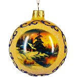 Картинка Елочная игрушка Грай Пейзаж-3 Ш80-25