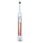 Картинка Электрическая зубная щетка Oral-B Genius X Cross Action D706.513.6 (розовое золото)