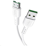 Картинка Кабель Hoco X33 microUSB (белый)