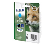 Картинка Картридж струйный EPSON C13T12824012 голубой