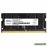 Картинка Оперативная память Netac Basic 4GB DDR4 SODIMM PC4-21300 NTBSD4N26SP-04