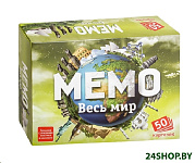 Картинка Настольная игра Нескучные игры Мемо - Весь мир