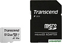 Флеш карта Transcend microSDXC/SDHC 300S 512Gb (TS512GUSD300S-A + adapter)