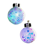 Картинка Набор елочных шаров LuazON Звездочки и кольца 5864384