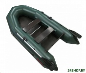 Картинка Моторно-гребная лодка Leader Тайга-290 Киль (зеленый)