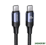 Картинка Кабель Usams US-SJ524 1.2м (SJ524USB01) (черный)