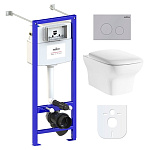 Картинка Унитаз Lavinia Boho Relfix Bristol Rimless 6 в 1 77050199