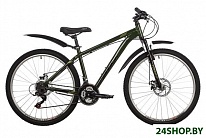 Картинка Велосипед Foxx Atlantic D 26 р.18 2022 (зелёный) (26AHD.ATLAND.18GN2)