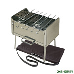 Картинка Мангал-дипломат Кедр плюс (сумка, 6 шампуров)