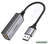 Картинка Сетевой адаптер UGREEN CM209 50922 Space Gray