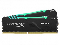 Картинка Оперативная память HyperX Fury RGB 2x16GB DDR4 PC4-19200 HX424C15FB3AK2/32