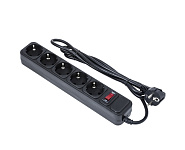 Картинка Сетевой фильтр ExeGate SP-5-10B Black (5 розеток)