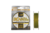 Леска монофильная LIDER 3D ULTRA STRONG 100 м (0,10 мм)