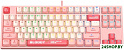 Клавиатура A4Tech Bloody S87 Energy Pink (Bloody BLMS Red Plus)