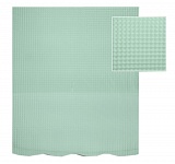 Картинка Шторка-занавеска для ванны Savol S-3D G (зеленый)