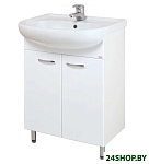 Картинка Onika Тумба под умывальник Коралл 60.10 (белый) [106001]