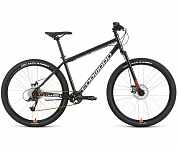 Картинка Велосипед FORWARD Sporting 27.5 X (17, черный/оранжевый)