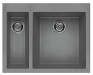 Картинка Кухонная мойка Elleci Quadra 150 Light Grey K97