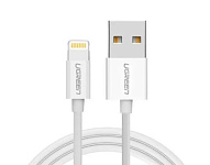 Картинка Кабель UGREEN US155 20728 1 м (белый)