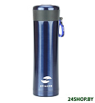 Картинка Термокружка Stinger HW-420-32-2738 0.42л (синий металлик)