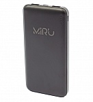 Картинка Портативное зарядное устройство Miru 3000 (черный)