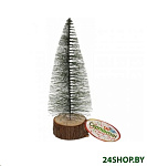 Картинка Елочка настольная Серпантин Зимняя красавица 21 см 196-0109 (зеленый)