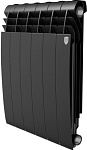 Картинка Радиатор Royal Thermo Biliner Alum 500 Noir Sable (9 секций)