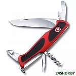 Картинка Нож перочинный Victorinox RangerGrip 68 0.9553.C (красно-чёрный)