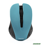 Картинка Мышь SmartBuy One 340AG (голубой/черный)