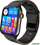 WS-GS38 Pro (черный, с черным силиконовым ремешком)