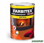 Картинка Эмаль Farbitex ПФ-266 10 кг (красно-коричневый)