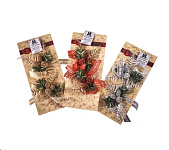 Картинка Набор елочных игрушек MERRY BEAR E21-15B6033 (3 шт)