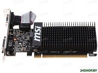 Картинка Видеокарта MSI GeForce GT 710 2GB DDR3 (GT 710 2GD3H LP)
