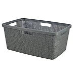 Картинка Корзина Curver Jute S 245981 (46л, темно-серый)