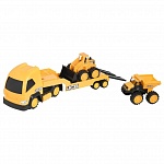 Картинка Автовоз игрушечный со строительной техникой Teamsterz (1416075.V19)