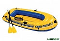 Надувная лодка INTEX Challenger 2 Set 68367