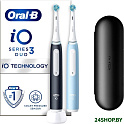 Комплект зубных щеток Oral-B iO Series 3 (черный/голубой)