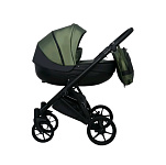 Картинка Детская универсальная коляска Ray Victoria 2 в 1 (16, кожа/зеленый перламутровый)