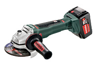 Картинка Угловая шлифмашина Metabo WB 18 LTX BL 125 613077650 (с 2-мя АКБ)