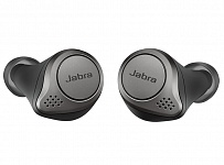 Картинка Наушники Jabra Elite 75t (титаново-черный, с функцией беспроводной зарядки)