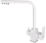 Картинка Смеситель Wisent W4333-3-18 (белый)