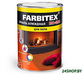 Картинка Эмаль Farbitex ПФ-266 2.7 кг (красно-коричневый)