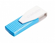 Картинка USB Flash Verbatim Store 'n' Go Swivel Caribbean Blue 8GB (49812)
