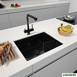 ECO AR 550*450 BLACK PVD NANO DECOR MILLET GRAINS