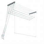 Картинка Сушилка потолочная Comfort Alumin 1,2 м (на 5 прутьев)
